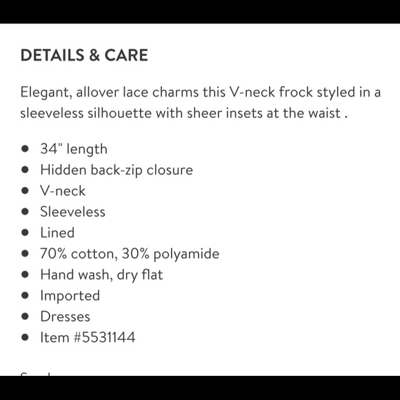 New Lilly Pulitzer Blakey lace dress Size 8 - Picture 10 of 14